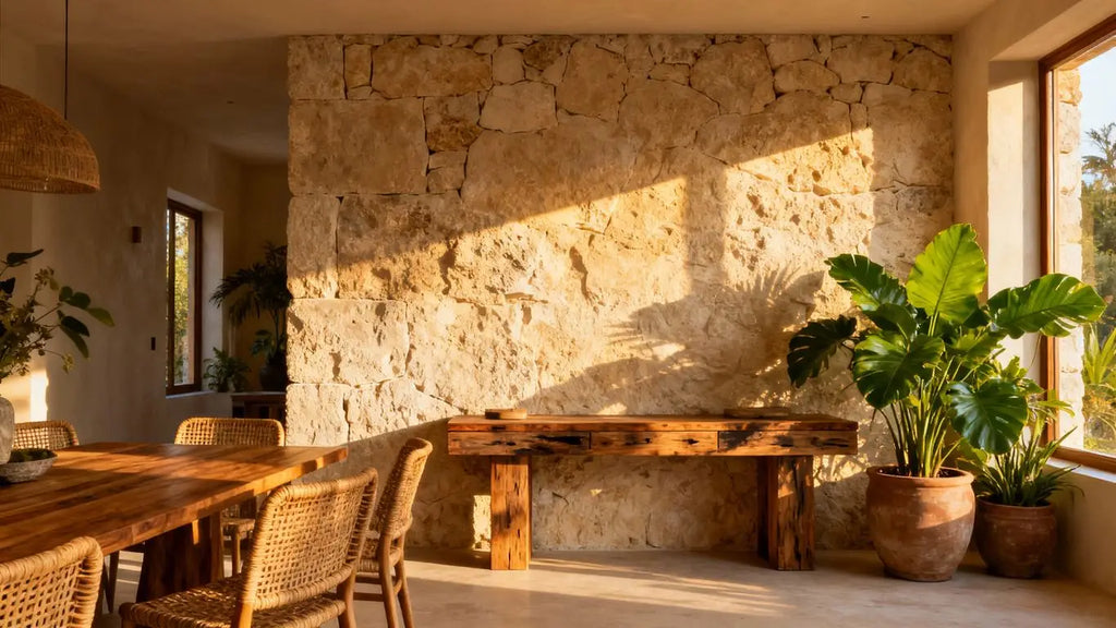 Limestone and Lush Greens: Interior Design Trends Shaping 2025