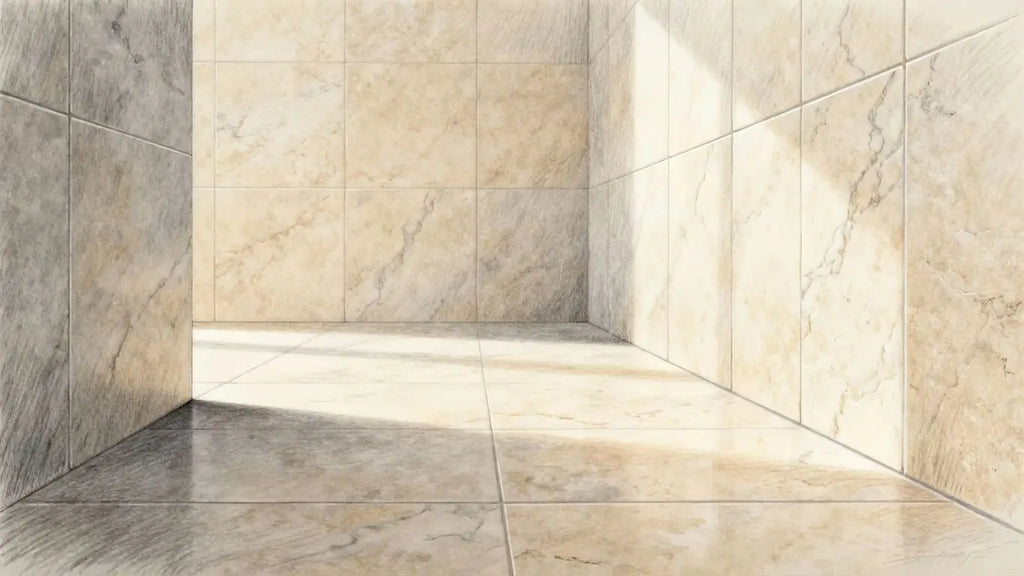 Logra Elegancia Natural con Baldosas de Porcelana con Aspecto de Piedra Caliza para tu Hogar