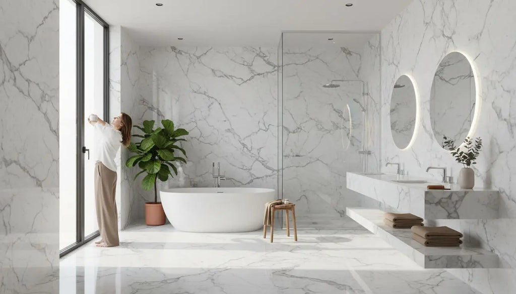 Why Marble for Bathrooms: Complete Expert Guide