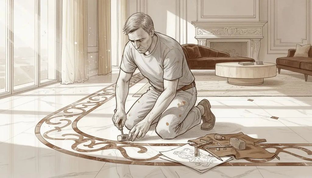 Marble Border Inlay: Elevating Luxury Interiors