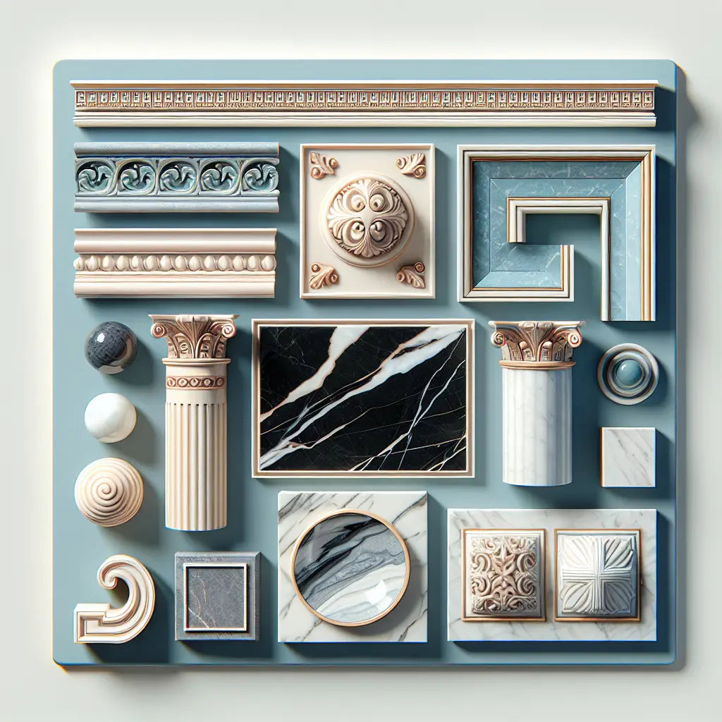 Marble Home Decor Trends: New Collections and Luxury Molding Trim