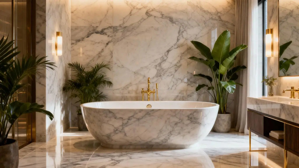 Marble Marvels: Inside the World of Luxury Bathroom Design