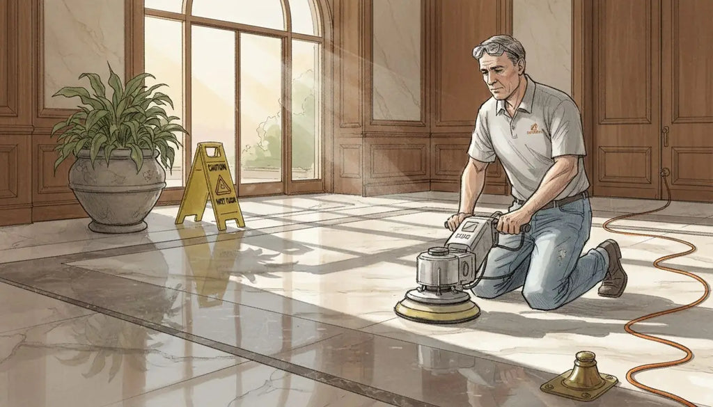 Marble Polishing: Enhancing Durability and Shine