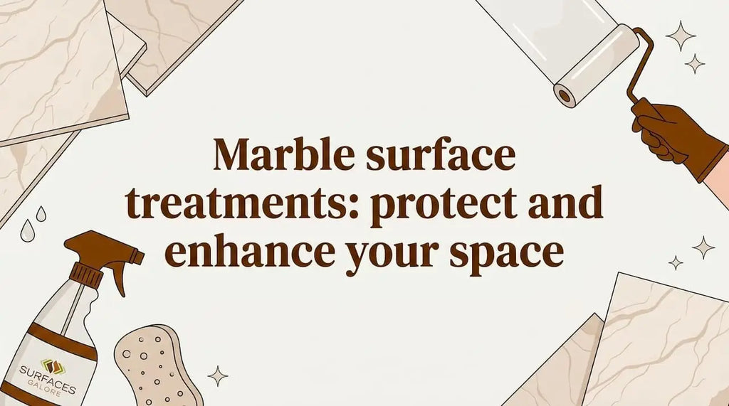 Marble surface treatments: protect and enhance your space