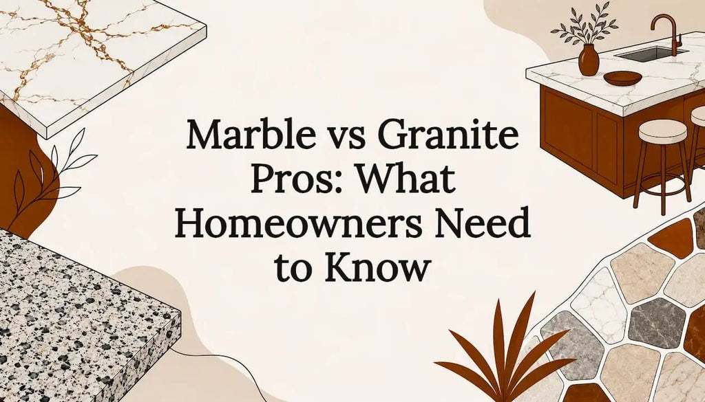 Marble vs Granite Pros: What Homeowners Need to Know