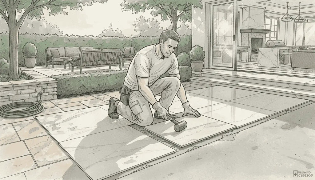 Master the Outdoor Marble Tiling Process for Luxury Spaces