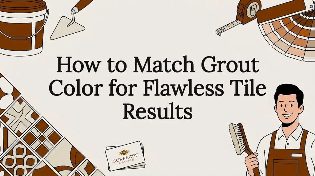 How to Match Grout Color for Flawless Tile Results