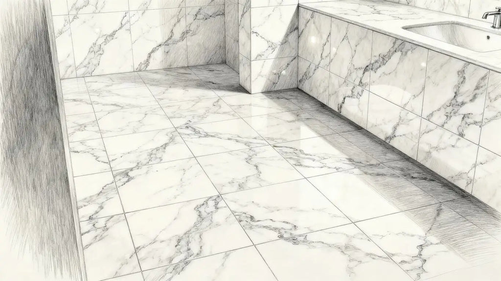 How to Match Marble Floor Tile With Wall Tile Like a Designer