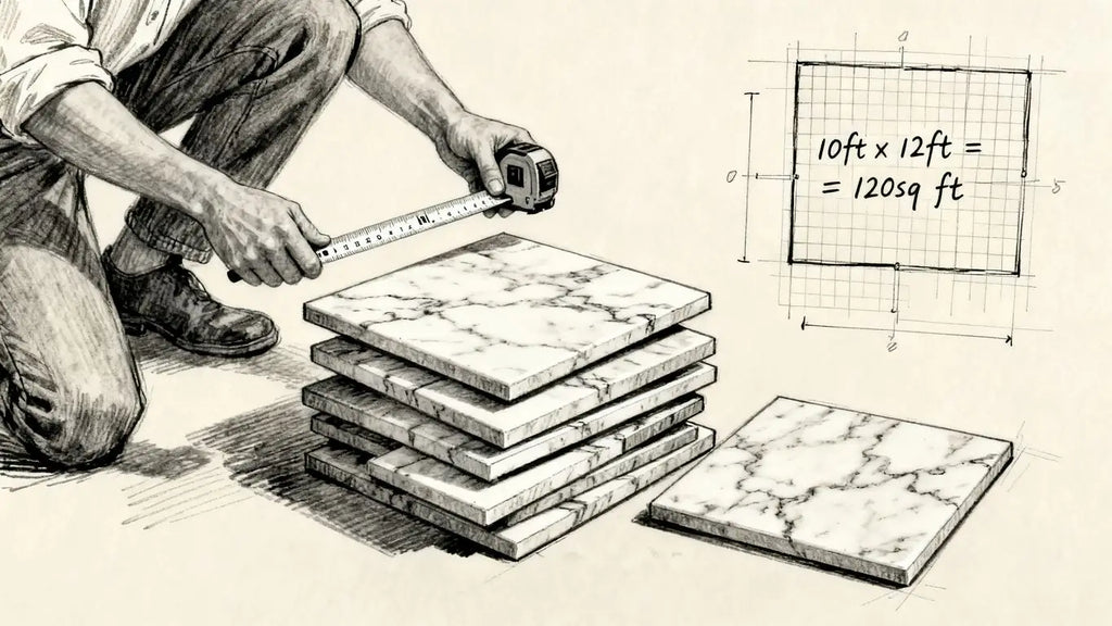 How Much Marble Tile Do I Need? Your Easy Square Foot Calculator Guide