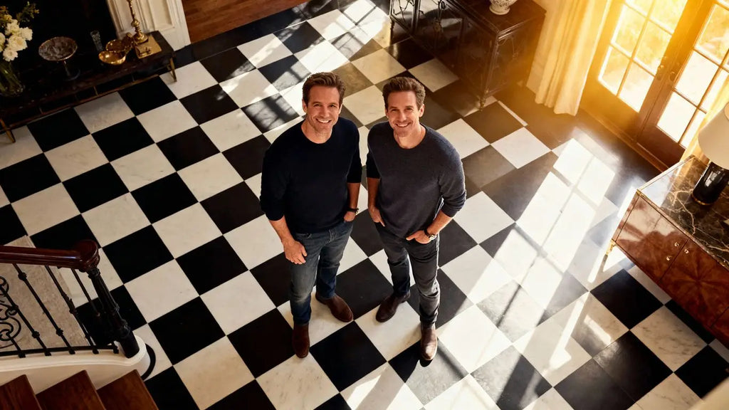 Nate Berkus and Jeremiah Brent Champion Timeless Checkerboard Floors