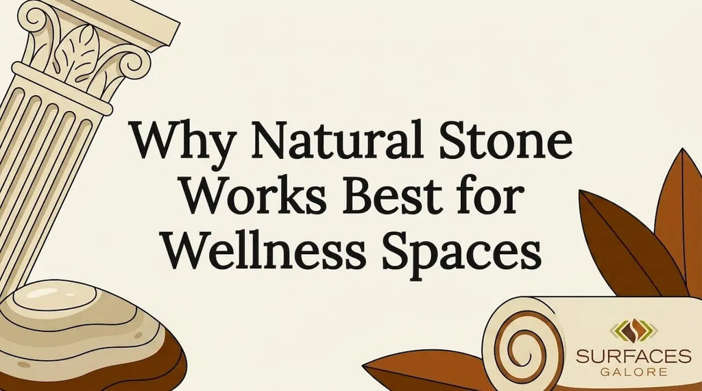 Why Natural Stone Works Best for Wellness Spaces