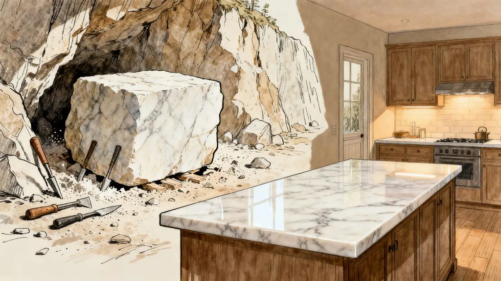 From Quarry to Home: The Fascinating Process of How Marble Is Made