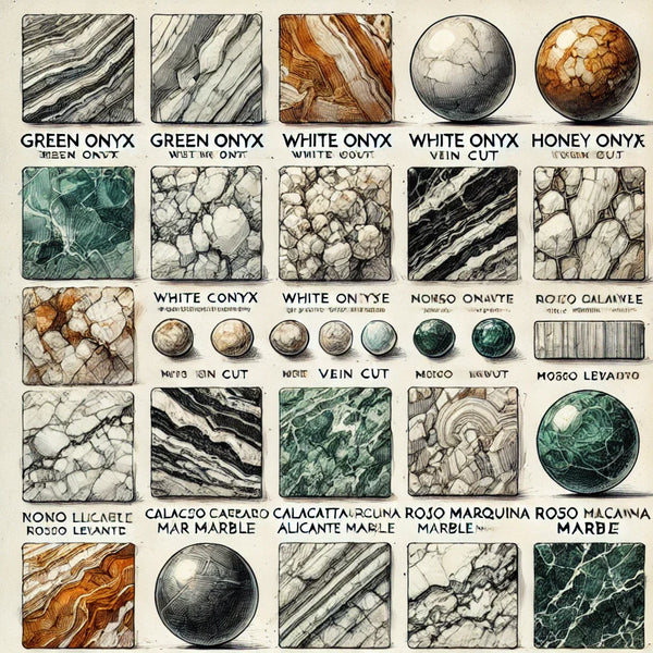 The Ultimate Guide to Choosing the Perfect Marble and Onyx for Your Space