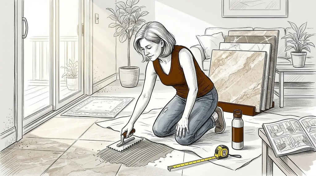 Step-by-step living room tile workflow for lasting results