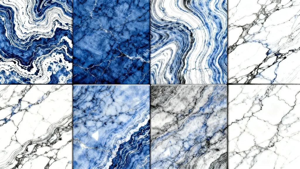 Surfaces Galore Blue Marble Collection