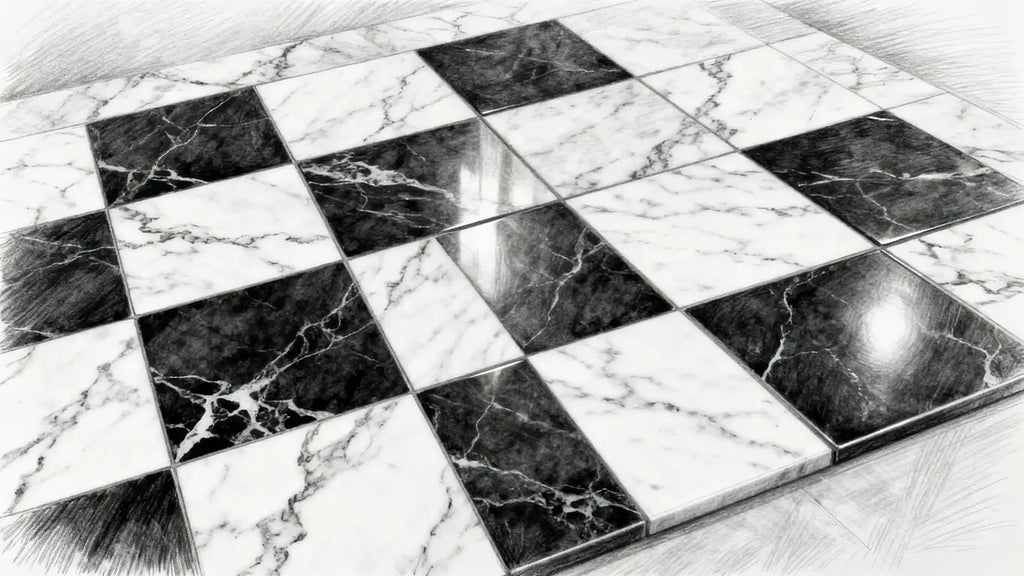 Surfaces Galore Checkerboard Marble Supplier