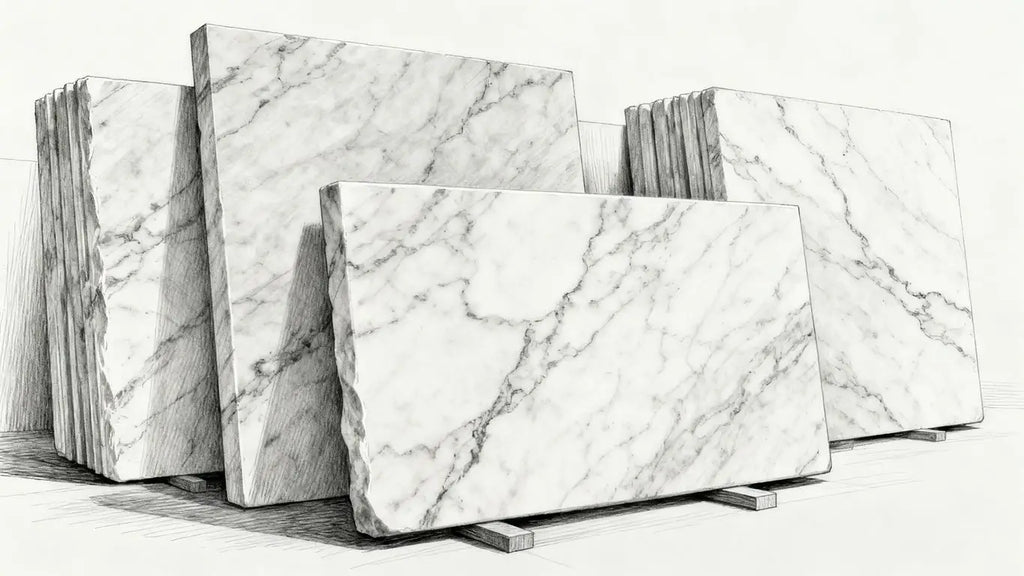 Surfaces Galore Ming Green Marble Collection