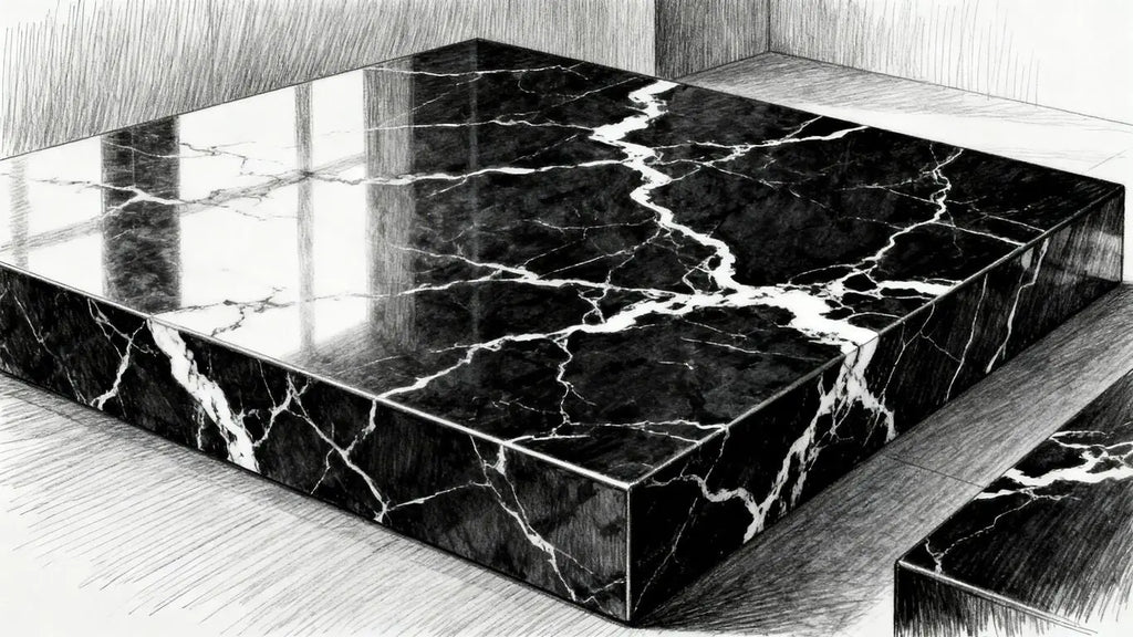 Surfaces Galore Nero Marquina Marble Collection
