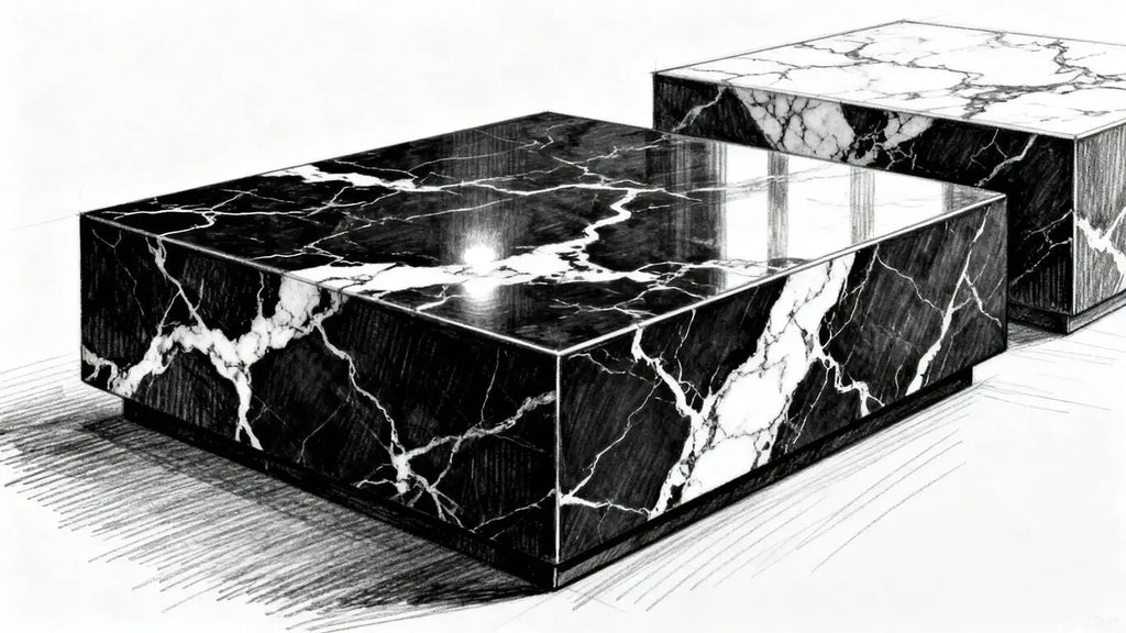 Surfaces Galore Nero Marquina Marble Collection