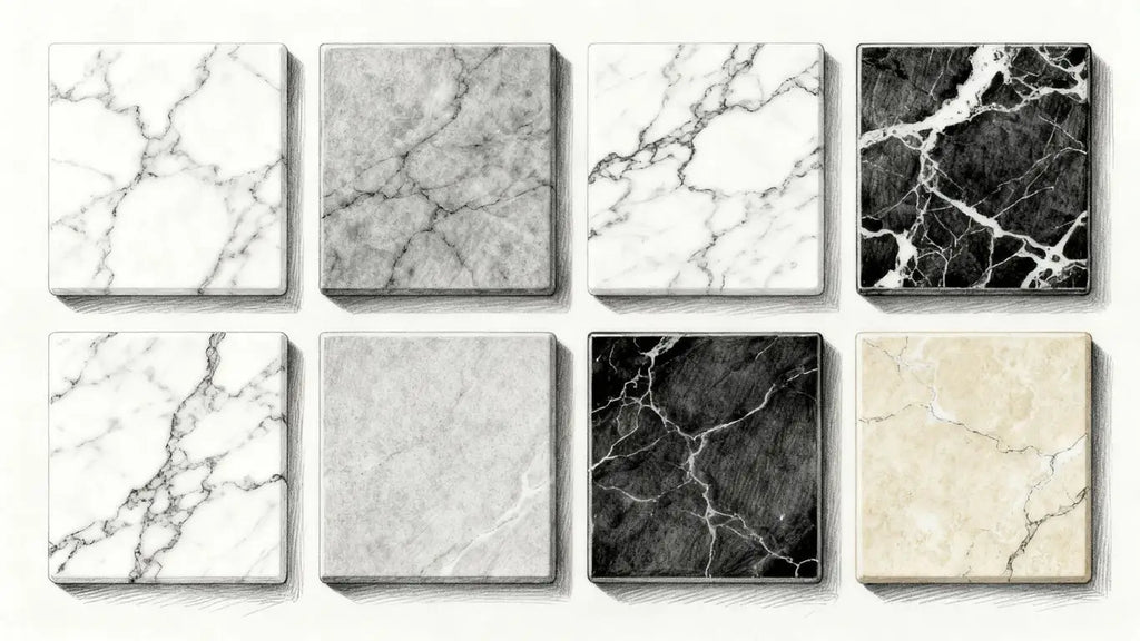 Surfaces Galore Real Marble Tiles