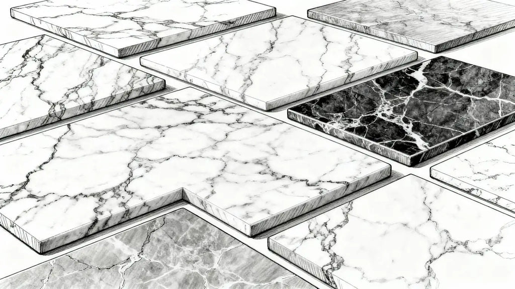 Surfaces Galore Real Marble Tiles
