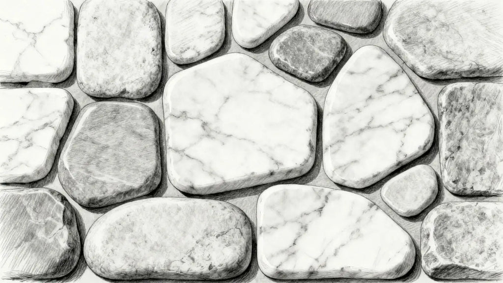 Surfaces Galore Tumbled Marble Collection