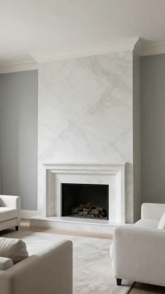 Thassos white marble is famous for its pure color and bright finish.