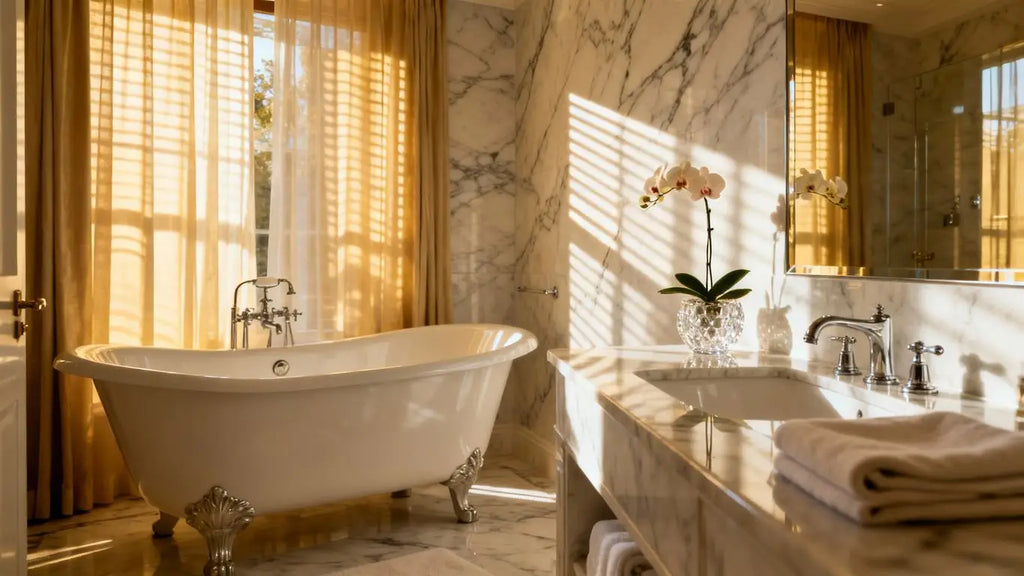 The Luxurious Allure and Steep Price Tag of White Marble Bathrooms