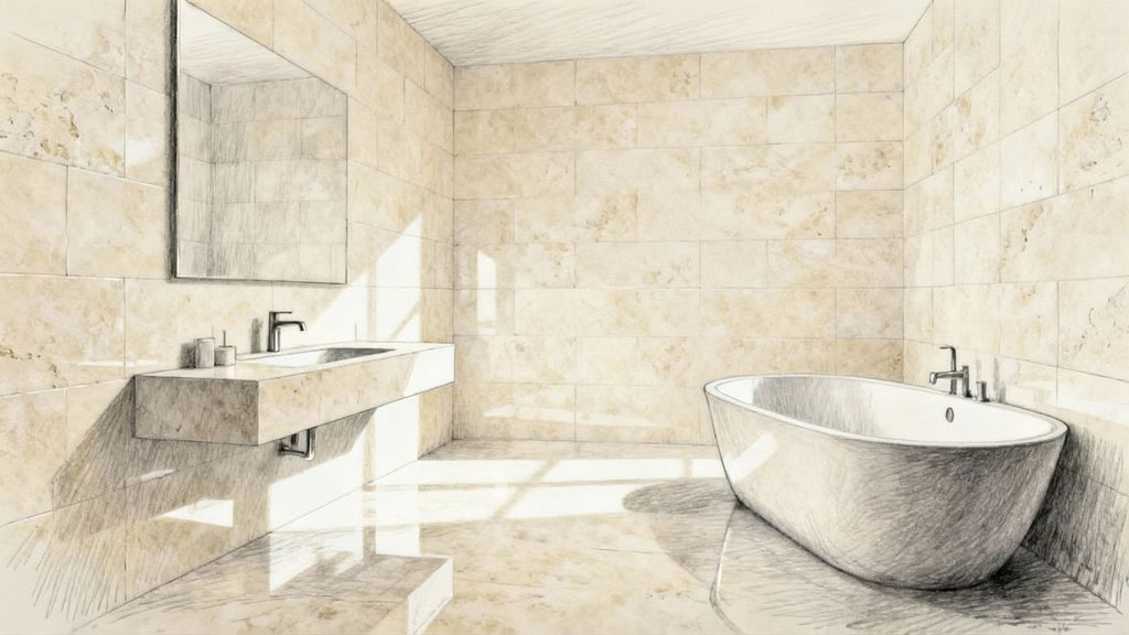 Elegancia Atemporal: Descubre la Belleza del Travertino Marfil