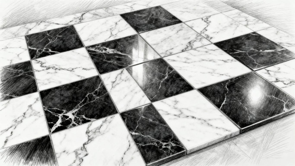 Surfaces Galore Checkerboard Marble Supplier