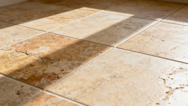 Achieve a Timeless Look with Porcelain Tile Featuring a Travertine Appearance