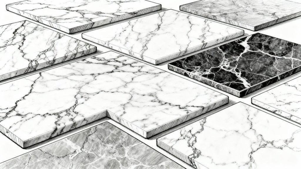 Surfaces Galore Real Marble Tiles