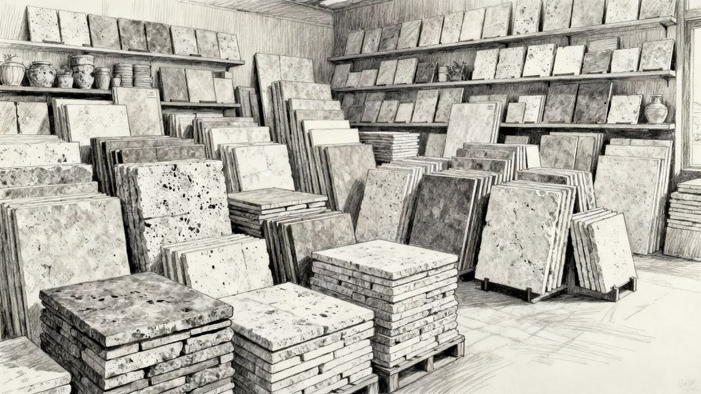Surfaces Galore Travertine Tile Store