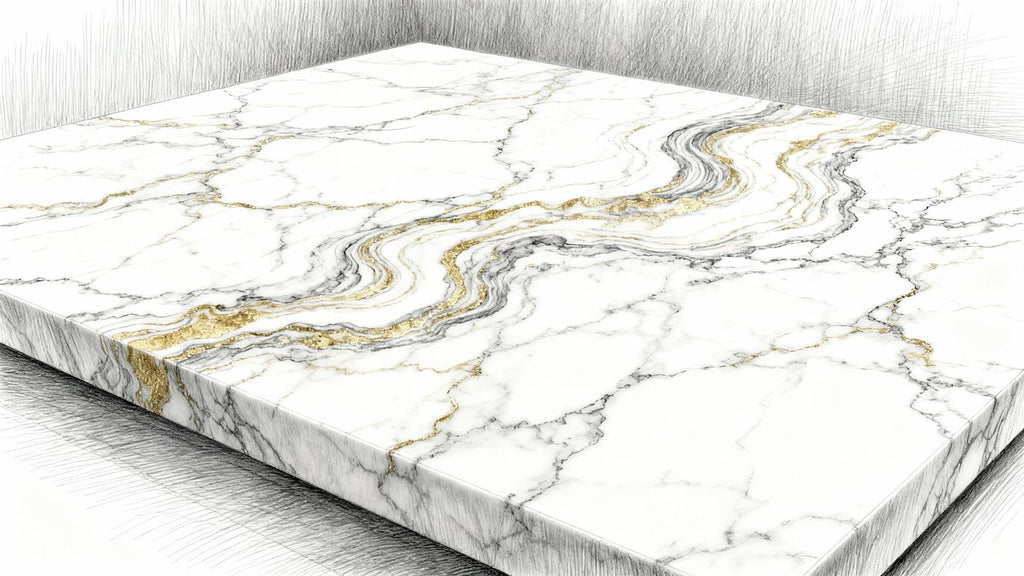 Surfaces Galore Calacatta Gold Marble Collection