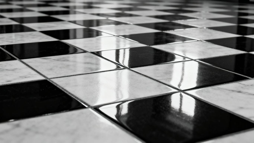 Transform Your Space with a Classic Checkerboard Tile Floor