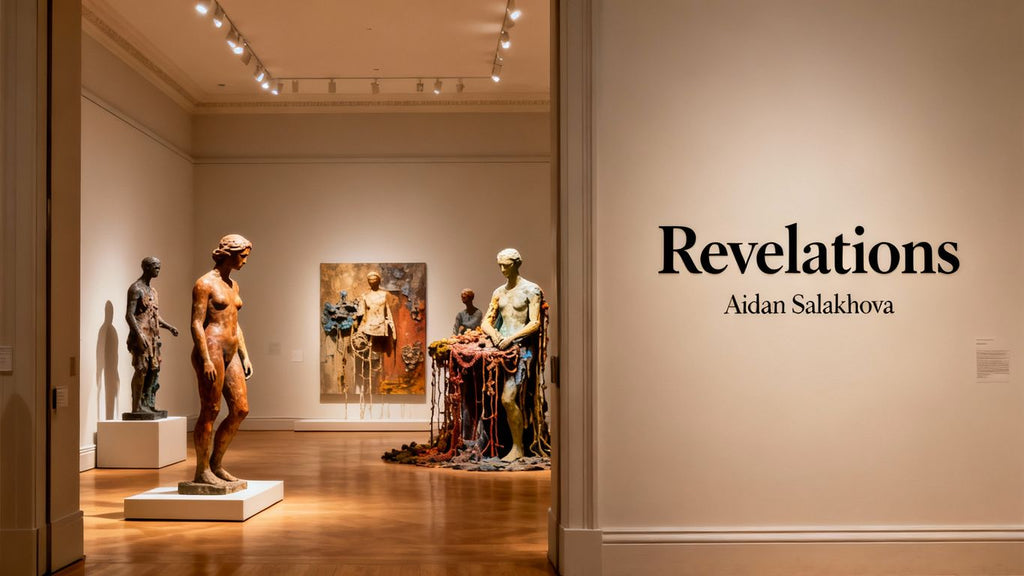 Aidan Salakhova's 'Revelations' Exhibition Opens at Saatchi Gallery