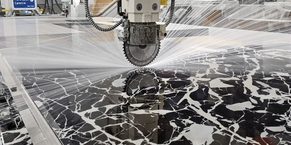 Marble Flooring Production Process! Amazing Cutting Process!