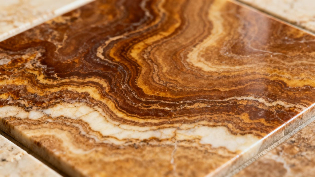 Discover the Timeless Elegance of Noce Brown Travertine for Your Home