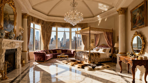 A Glimpse Inside Celebrity Sanctuaries: Opulence, Uniqueness, and Architectural Marvels