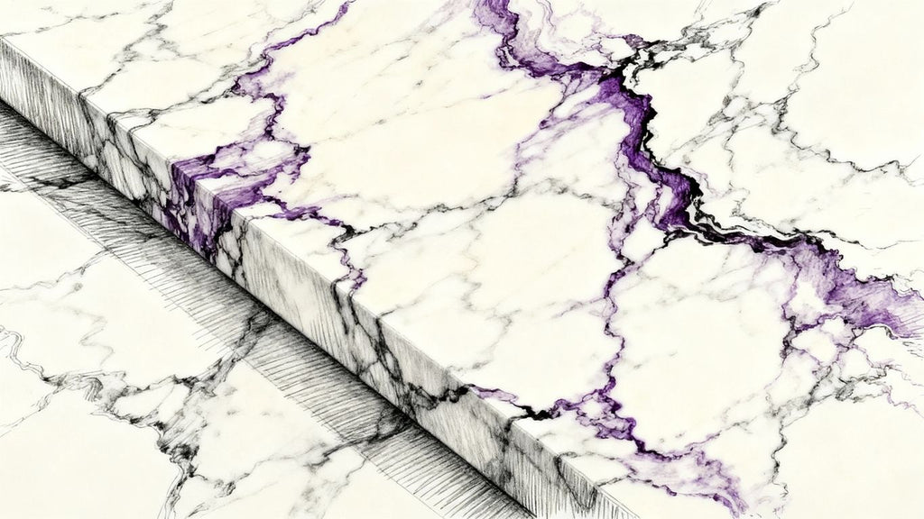 Surfaces Galore Calacatta Viola Marble