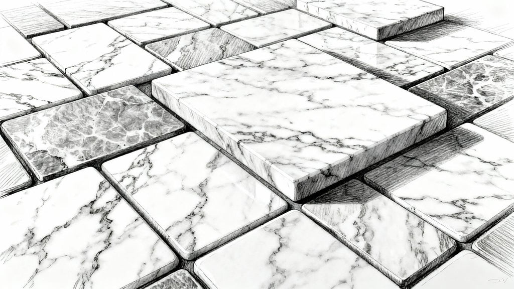 Surfaces Galore Marble Mosaic Tiles