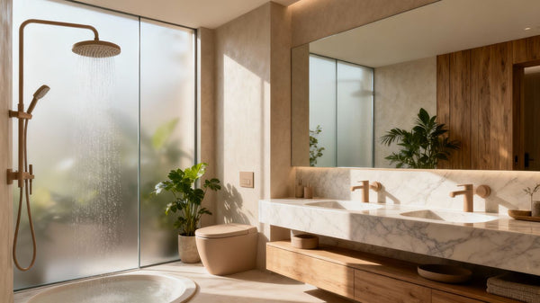 Soft Marble and 'New Neutrals' Set the Scene: 2026 Bathroom & Shower Style Forecast