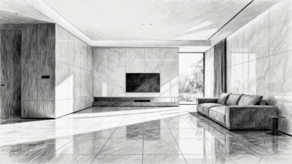 Transforma tu espacio con elegantes baldosas de 12x48