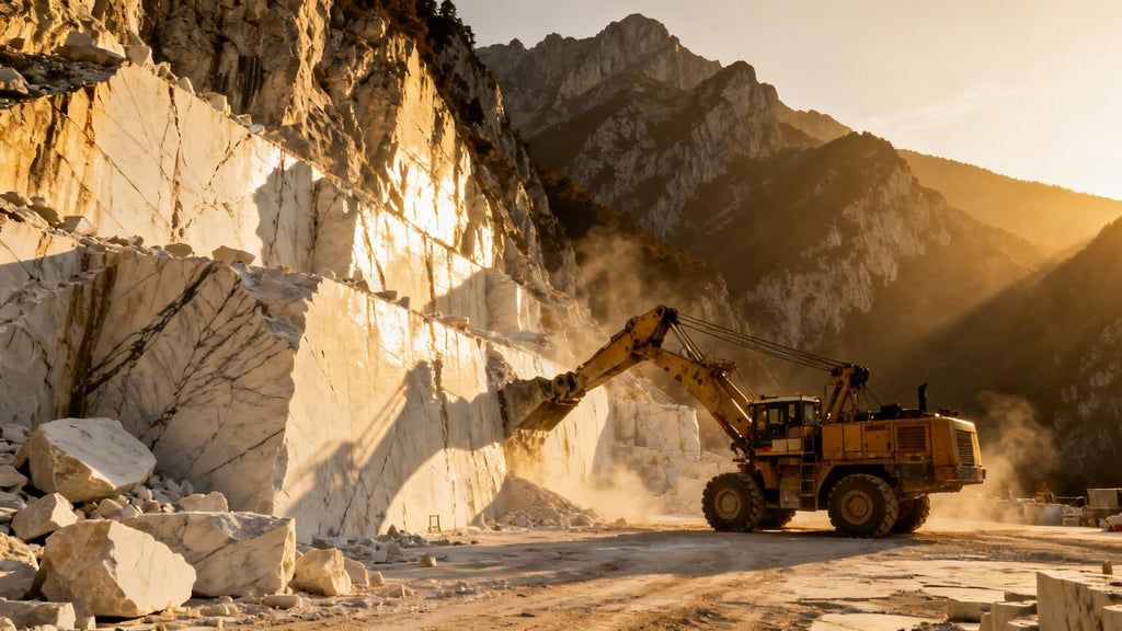 Marble Majesty: A Look Inside Italy's Ancient Carrara Quarries
