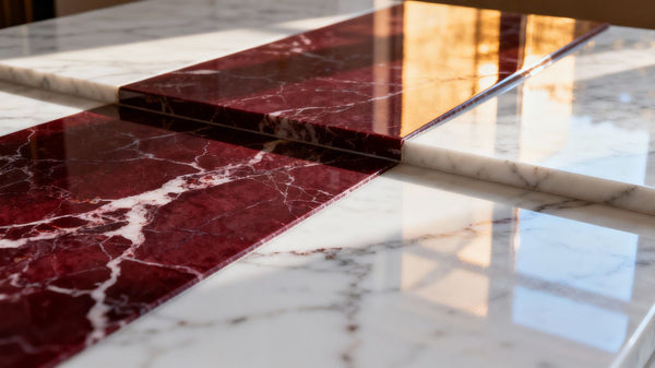 Marble's Bold Comeback: Burgundy and Classic Carrara Lead 2026 Design Trends