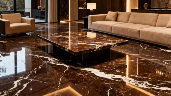 Why Dark Emperador Marble Is the Star Choice for Interiors