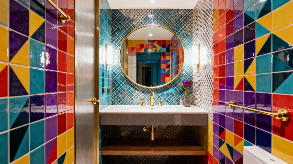 Powder Rooms in 2026: Bold Tile Trends Revitalize Small Spaces
