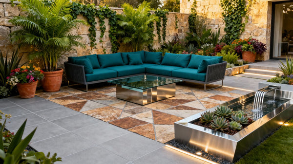 Top Trends in Outdoor Stone and Tile for Patios and Gardens in 2025