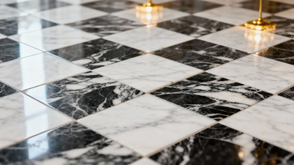 Stunning White Onyx Marble Checkerboard Designs for Your Home