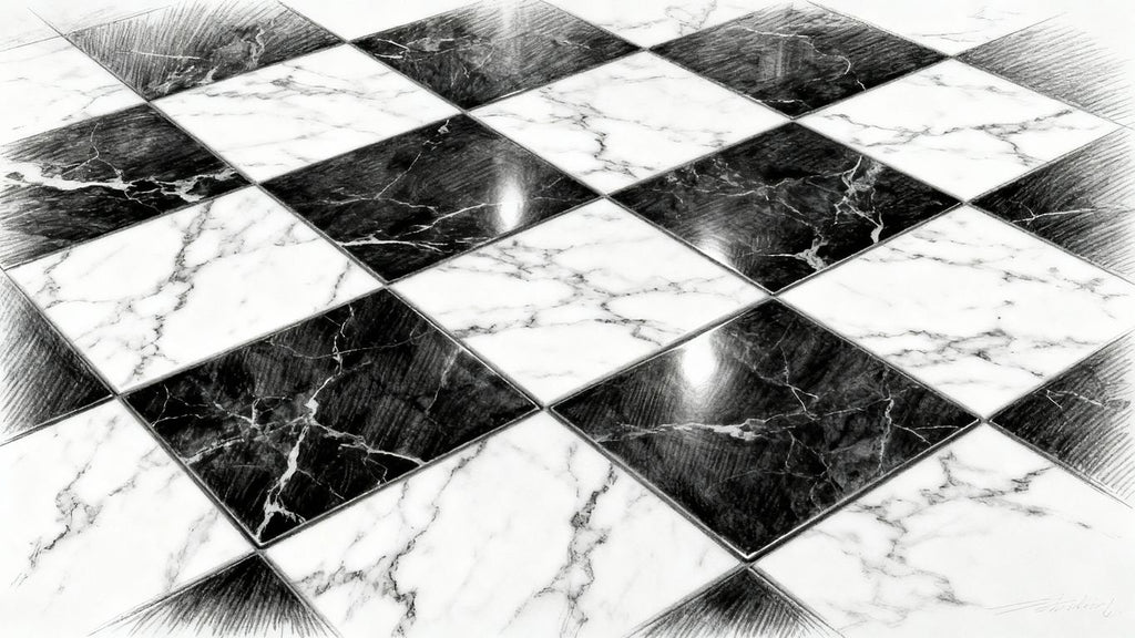 Surfaces Galore Checkerboard Marble Supplier